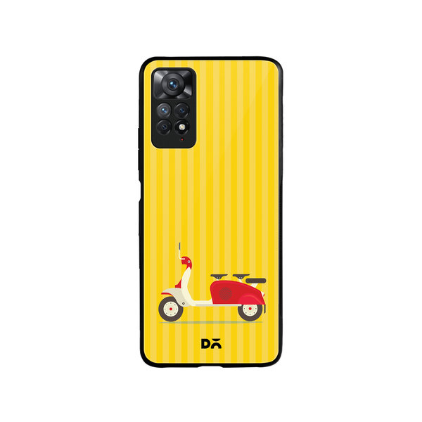 DailyObjects 3 To Go Scooter Yellow Striped Glass Case Cover For Xiaomi Redmi Note 11 Pro
DailyObjects 3 To Go Scooter Yellow Striped Glass Case Cover For Xiaomi Redmi Note 11 Pro