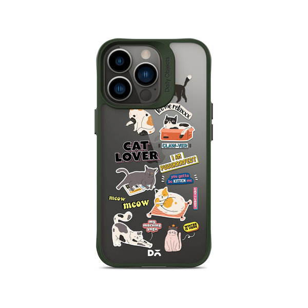 DailyObjects Cat Mom Green Hybrid Clear Case Cover For iPhone 13 Pro Max
DailyObjects Cat Mom Green Hybrid Clear Case Cover For iPhone 13 Pro Max
