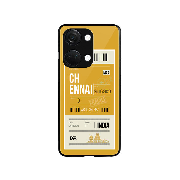 DailyObjects Chennai City Tag Glass Case Cover For OnePlus Nord 3
DailyObjects Chennai City Tag Glass Case Cover For OnePlus Nord 3