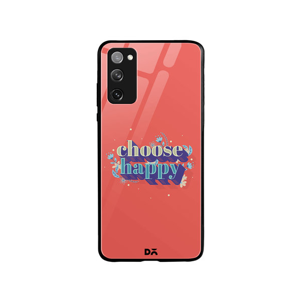 DailyObjects Choose Happy Glass Case Cover For Samsung Galaxy S20 FE
DailyObjects Choose Happy Glass Case Cover For Samsung Galaxy S20 FE