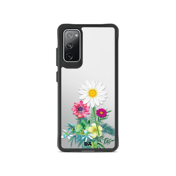 DailyObjects Clear Flowers And Daisy Black Hybrid Clear Case Cover For Samsung Galaxy S20 FE
DailyObjects Clear Flowers And Daisy Black Hybrid Clear Case Cover For Samsung Galaxy S20 FE