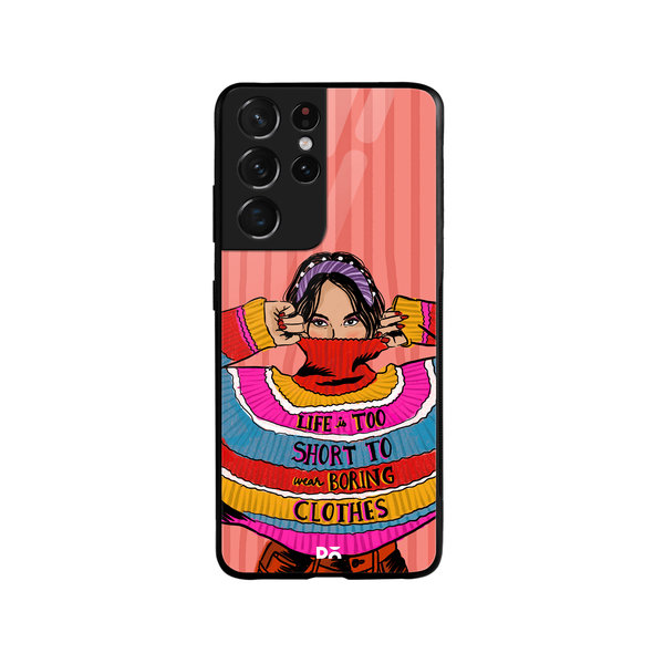 DailyObjects Colourblock Jumper Glass Case Cover For Samsung Galaxy S21 Ultra
DailyObjects Colourblock Jumper Glass Case Cover For Samsung Galaxy S21 Ultra
