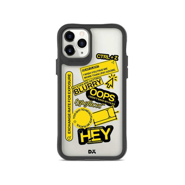 DailyObjects Designer Life Black Hybrid Clear Case Cover For iPhone 11 Pro
DailyObjects Designer Life Black Hybrid Clear Case Cover For iPhone 11 Pro