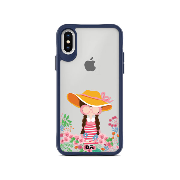 DailyObjects Flower Nerd Blue Hybrid Clear Case Cover For iPhone XS
DailyObjects Flower Nerd Blue Hybrid Clear Case Cover For iPhone XS