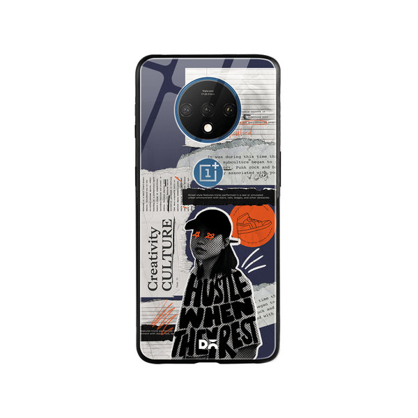 DailyObjects Hustle When They Rest Glass Case Cover For OnePlus 7T
DailyObjects Hustle When They Rest Glass Case Cover For OnePlus 7T