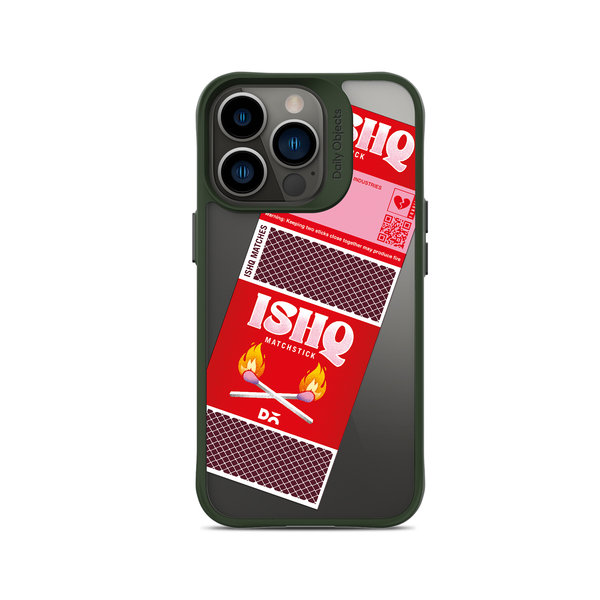 DailyObjects Ishq Matchsticks Green Hybrid Clear Case Cover For iPhone 13 Pro Max
DailyObjects Ishq Matchsticks Green Hybrid Clear Case Cover For iPhone 13 Pro Max