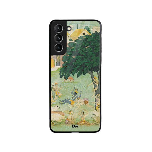 DailyObjects Krishan Swing Friends Glass Case Cover For Samsung Galaxy S21 Plus
DailyObjects Krishan Swing Friends Glass Case Cover For Samsung Galaxy S21 Plus