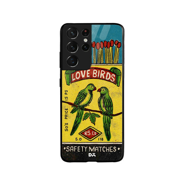 DailyObjects Love Birds Matchbox Glass Case Cover For Samsung Galaxy S21 Ultra
DailyObjects Love Birds Matchbox Glass Case Cover For Samsung Galaxy S21 Ultra