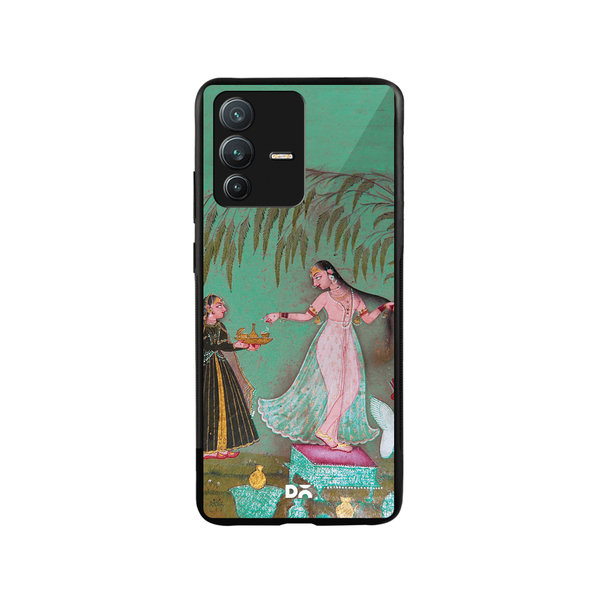 DailyObjects Maids with Offerings Glass Case Cover For Vivo V23 Pro
DailyObjects Maids with Offerings Glass Case Cover For Vivo V23 Pro