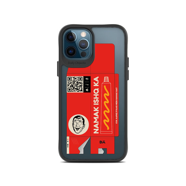 DailyObjects Namak Ishq Ka Black Hybrid Clear Case Cover For iPhone 12 Pro Max
DailyObjects Namak Ishq Ka Black Hybrid Clear Case Cover For iPhone 12 Pro Max