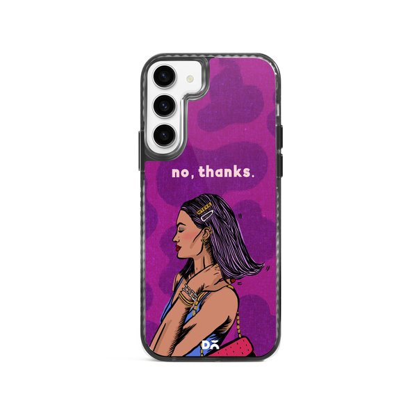 DailyObjects No thanks Stride 2.0 Case Cover For Samsung Galaxy S23 Plus
DailyObjects No thanks Stride 2.0 Case Cover For Samsung Galaxy S23 Plus