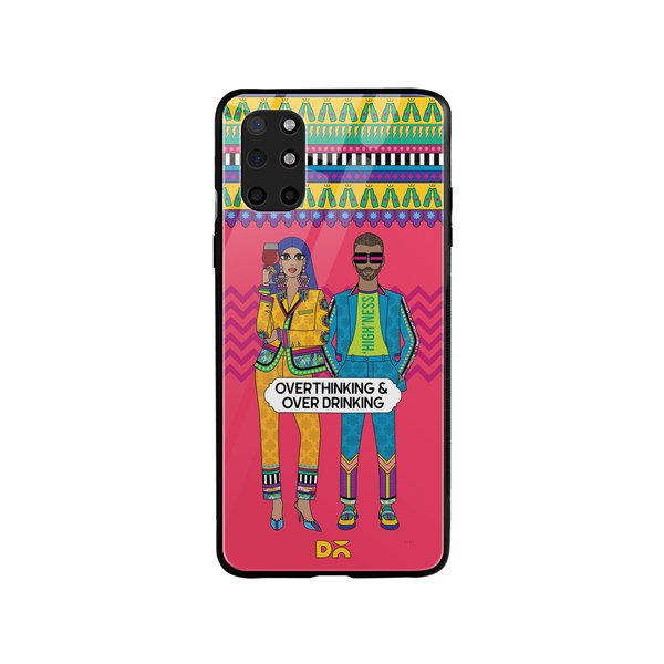 DailyObjects Overthinking & Overdrinking Glass Case Cover For OnePlus 8T
DailyObjects Overthinking & Overdrinking Glass Case Cover For OnePlus 8T