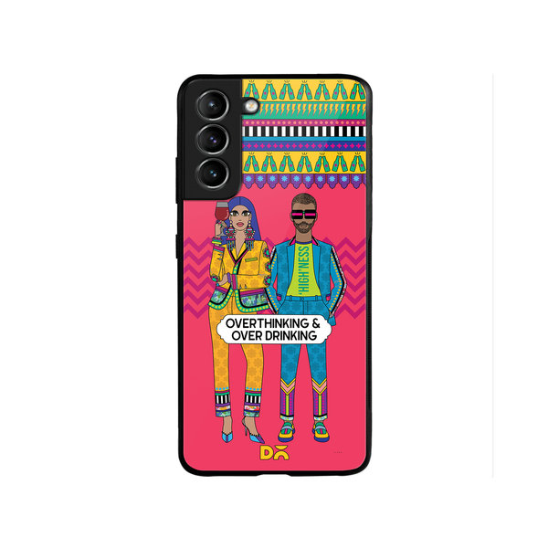 DailyObjects Overthinking & Overdrinking Glass Case Cover For Samsung Galaxy S22 Plus
DailyObjects Overthinking & Overdrinking Glass Case Cover For Samsung Galaxy S22 Plus