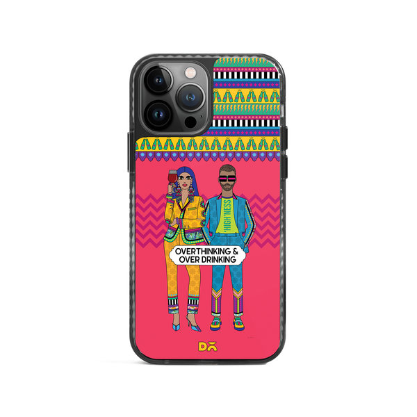 DailyObjects Overthinking & Overdrinking Stride 2.0 Case Cover For iPhone 14 Pro
DailyObjects Overthinking & Overdrinking Stride 2.0 Case Cover For iPhone 14 Pro