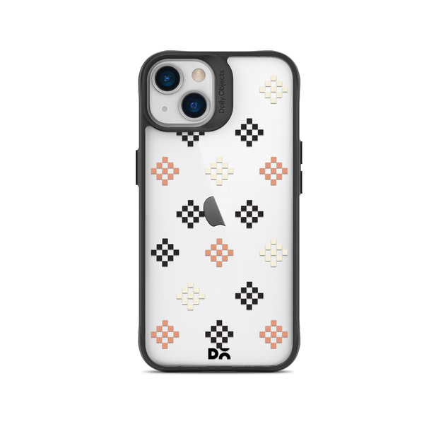 DailyObjects Peach Diamonds Black Hybrid Clear Case Cover For iPhone 15 Plus
DailyObjects Peach Diamonds Black Hybrid Clear Case Cover For iPhone 15 Plus