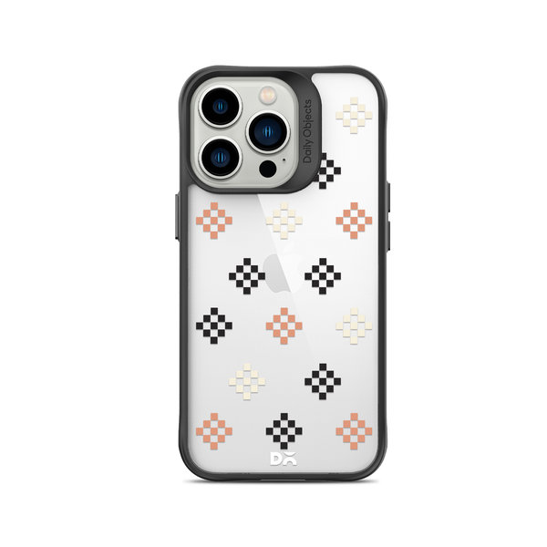 DailyObjects Peach Diamonds Black Hybrid Clear Case Cover For iPhone 15 Pro Max
DailyObjects Peach Diamonds Black Hybrid Clear Case Cover For iPhone 15 Pro Max