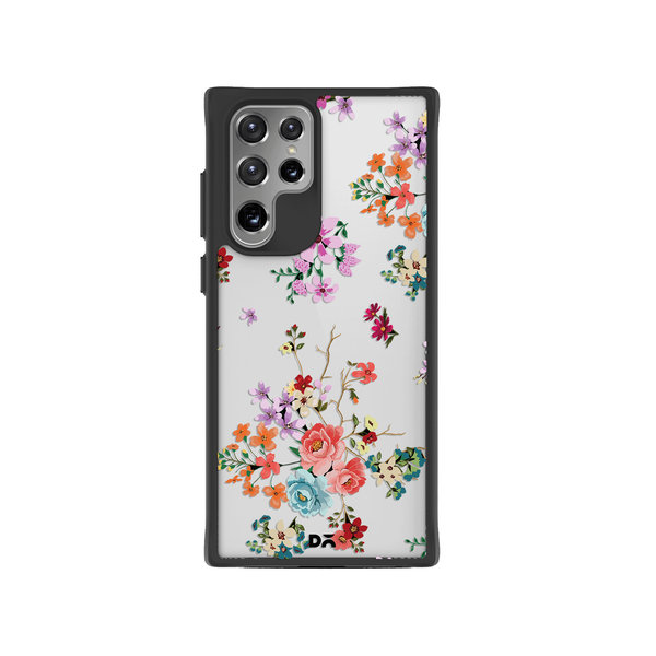 DailyObjects Periwinkle & Roses Black Hybrid Clear Case Cover For Samsung Galaxy S22 Ultra
DailyObjects Periwinkle & Roses Black Hybrid Clear Case Cover For Samsung Galaxy S22 Ultra