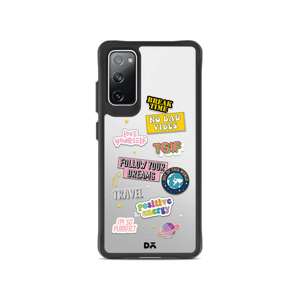 DailyObjects Positivity Black Hybrid Clear Case Cover For Samsung Galaxy S20 FE
DailyObjects Positivity Black Hybrid Clear Case Cover For Samsung Galaxy S20 FE