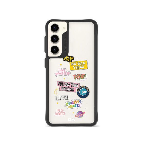 DailyObjects Positivity Black Hybrid Clear Case Cover For Samsung Galaxy S23 Plus
DailyObjects Positivity Black Hybrid Clear Case Cover For Samsung Galaxy S23 Plus