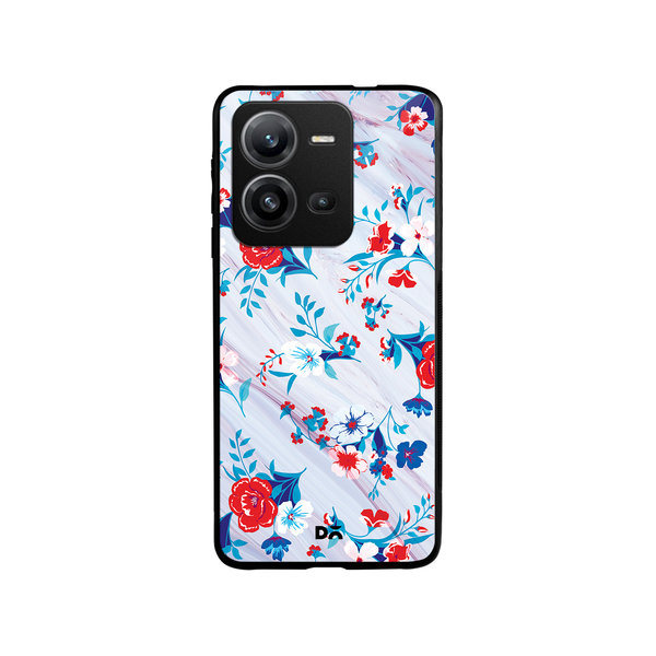 DailyObjects Red & White Marble Flowers Glass Case Cover For Vivo V25
DailyObjects Red & White Marble Flowers Glass Case Cover For Vivo V25