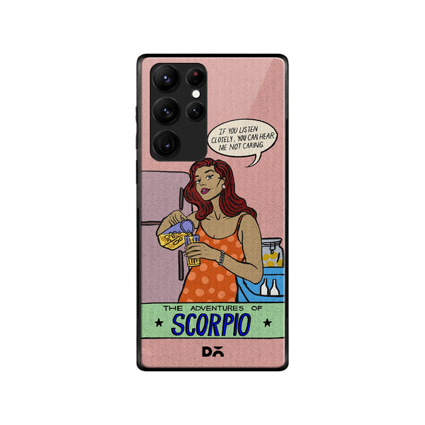 DailyObjects Scorpio Glass Case Cover For Samsung Galaxy S22 Ultra
DailyObjects Scorpio Glass Case Cover For Samsung Galaxy S22 Ultra