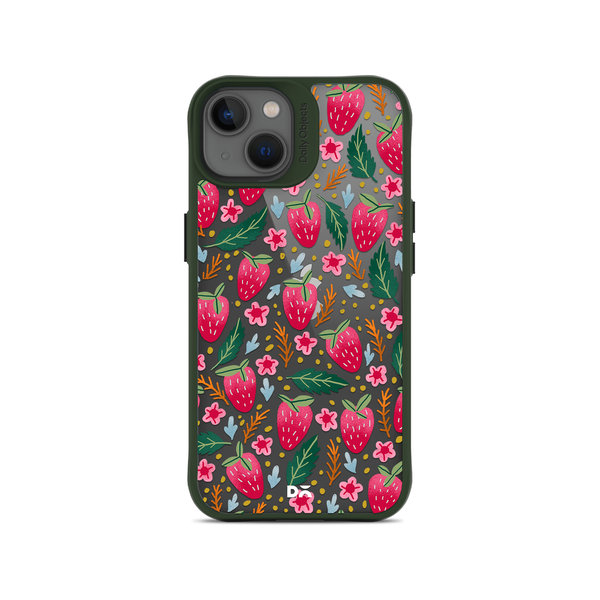 DailyObjects Strawberry Bloom Green Hybrid Clear Case Cover For iPhone 13 Mini
DailyObjects Strawberry Bloom Green Hybrid Clear Case Cover For iPhone 13 Mini