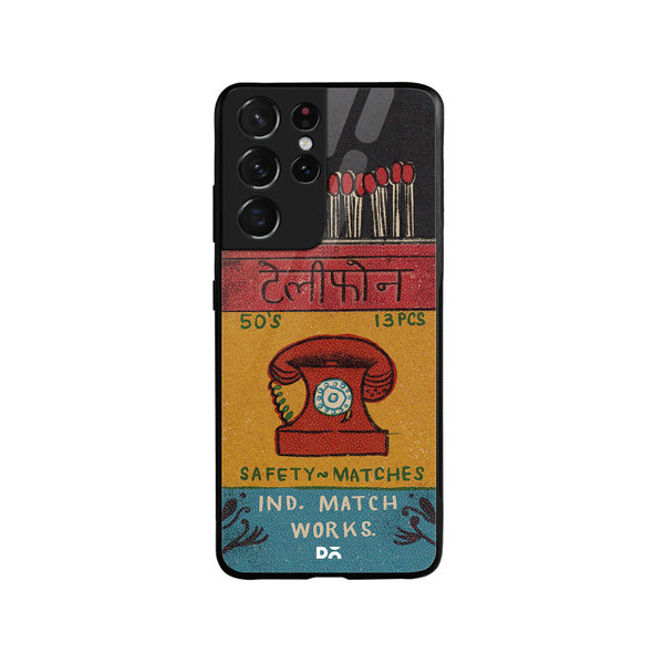 DailyObjects Telephone Matchbox Glass Case Cover For Samsung Galaxy S21 Ultra
DailyObjects Telephone Matchbox Glass Case Cover For Samsung Galaxy S21 Ultra