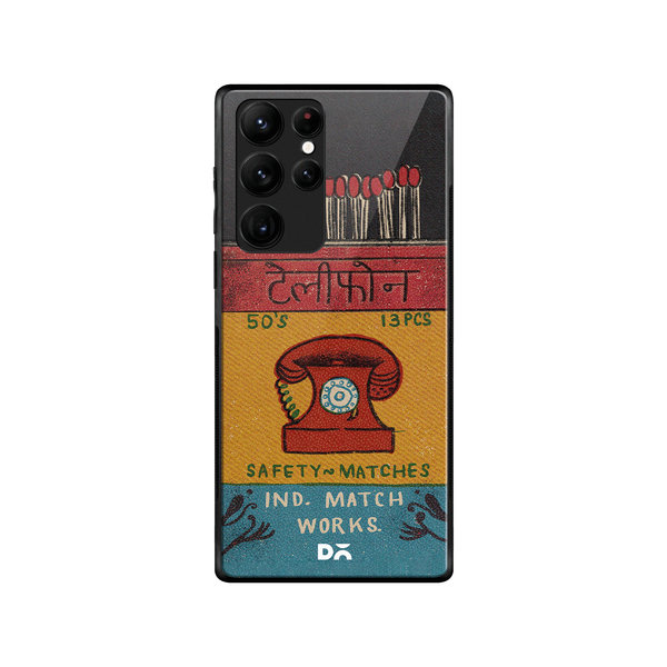 DailyObjects Telephone Matchbox Glass Case Cover For Samsung Galaxy S22 Ultra
DailyObjects Telephone Matchbox Glass Case Cover For Samsung Galaxy S22 Ultra