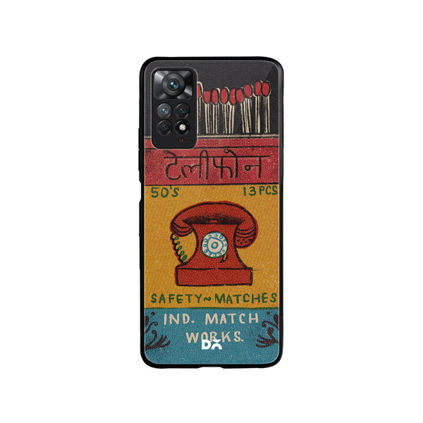 DailyObjects Telephone Matchbox Glass Case Cover For Xiaomi Redmi Note 11 Pro
DailyObjects Telephone Matchbox Glass Case Cover For Xiaomi Redmi Note 11 Pro