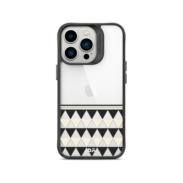 DailyObjects Triangles Duo Black Hybrid Clear Case Cover For iPhone 14 Pro Max
DailyObjects Triangles Duo Black Hybrid Clear Case Cover For iPhone 14 Pro Max