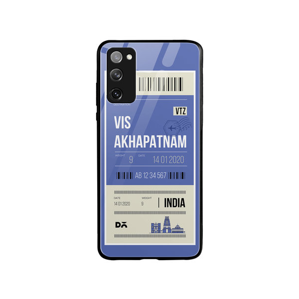 DailyObjects Visakhapatnam City Tag Glass Case Cover For Samsung Galaxy S20 FE
DailyObjects Visakhapatnam City Tag Glass Case Cover For Samsung Galaxy S20 FE