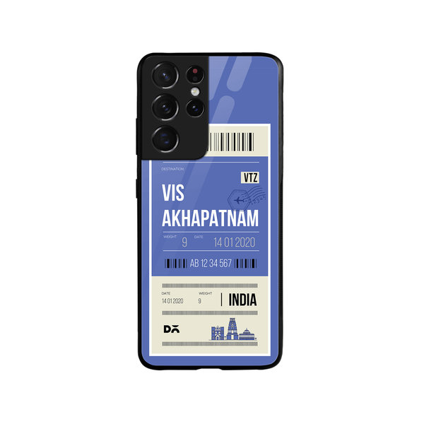 DailyObjects Visakhapatnam City Tag Glass Case Cover For Samsung Galaxy S21 Ultra
DailyObjects Visakhapatnam City Tag Glass Case Cover For Samsung Galaxy S21 Ultra