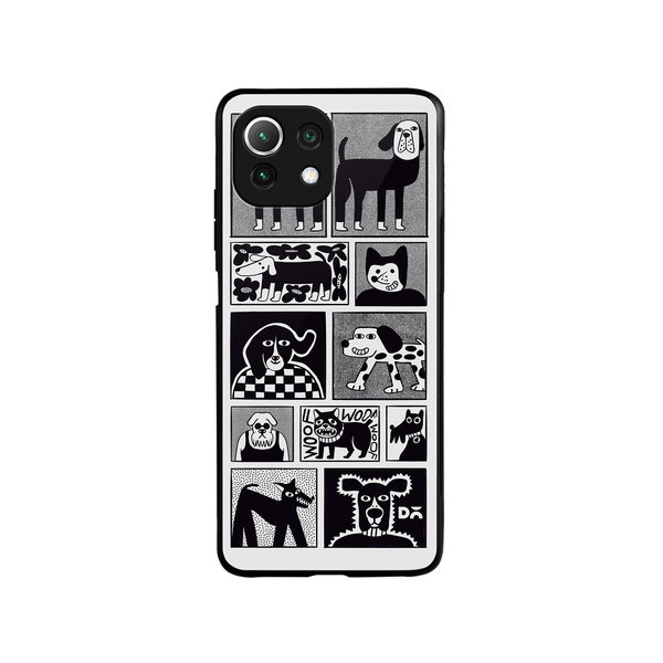 DailyObjects Woof Tribe Glass Case Cover For Xiaomi Mi 11 Lite
DailyObjects Woof Tribe Glass Case Cover For Xiaomi Mi 11 Lite