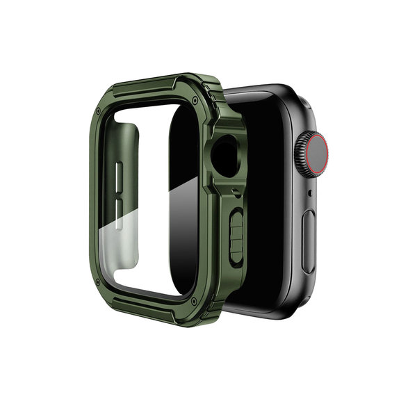Army Green Athletic Fit Apple Watch Series Case with Screen Protector (45mm)
Army Green Athletic Fit Apple Watch Series Case with Screen Protector (45mm)