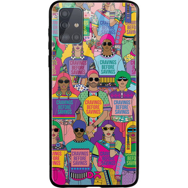 DailyObjects Cravings Before Savings Glass Case Cover For Samsung Galaxy A71
DailyObjects Cravings Before Savings Glass Case Cover For Samsung Galaxy A71
