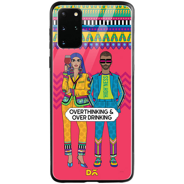 DailyObjects Overthinking & Overdrinking Glass Case Cover For Samsung Galaxy S20 Plus
DailyObjects Overthinking & Overdrinking Glass Case Cover For Samsung Galaxy S20 Plus