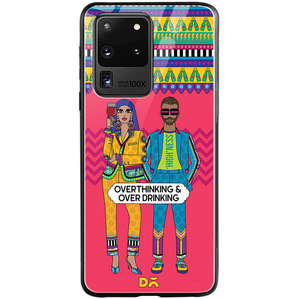 DailyObjects Overthinking & Overdrinking Glass Case Cover For Samsung Galaxy S20 Ultra
DailyObjects Overthinking & Overdrinking Glass Case Cover For Samsung Galaxy S20 Ultra