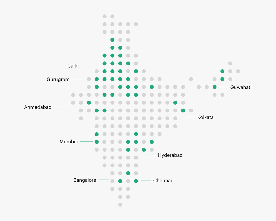 WITH YOU ACROSS CITIES