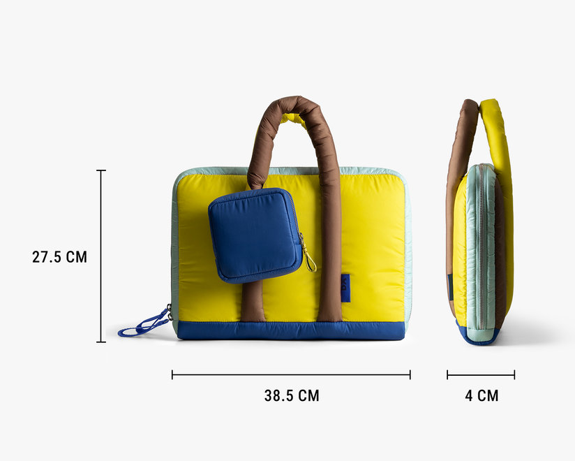 Colourblock Puft Laptop Bag Buy At DailyObjects