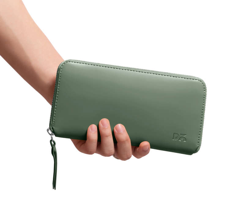 Sap Green Vegan Leather Women's Classic Wallet Buy At