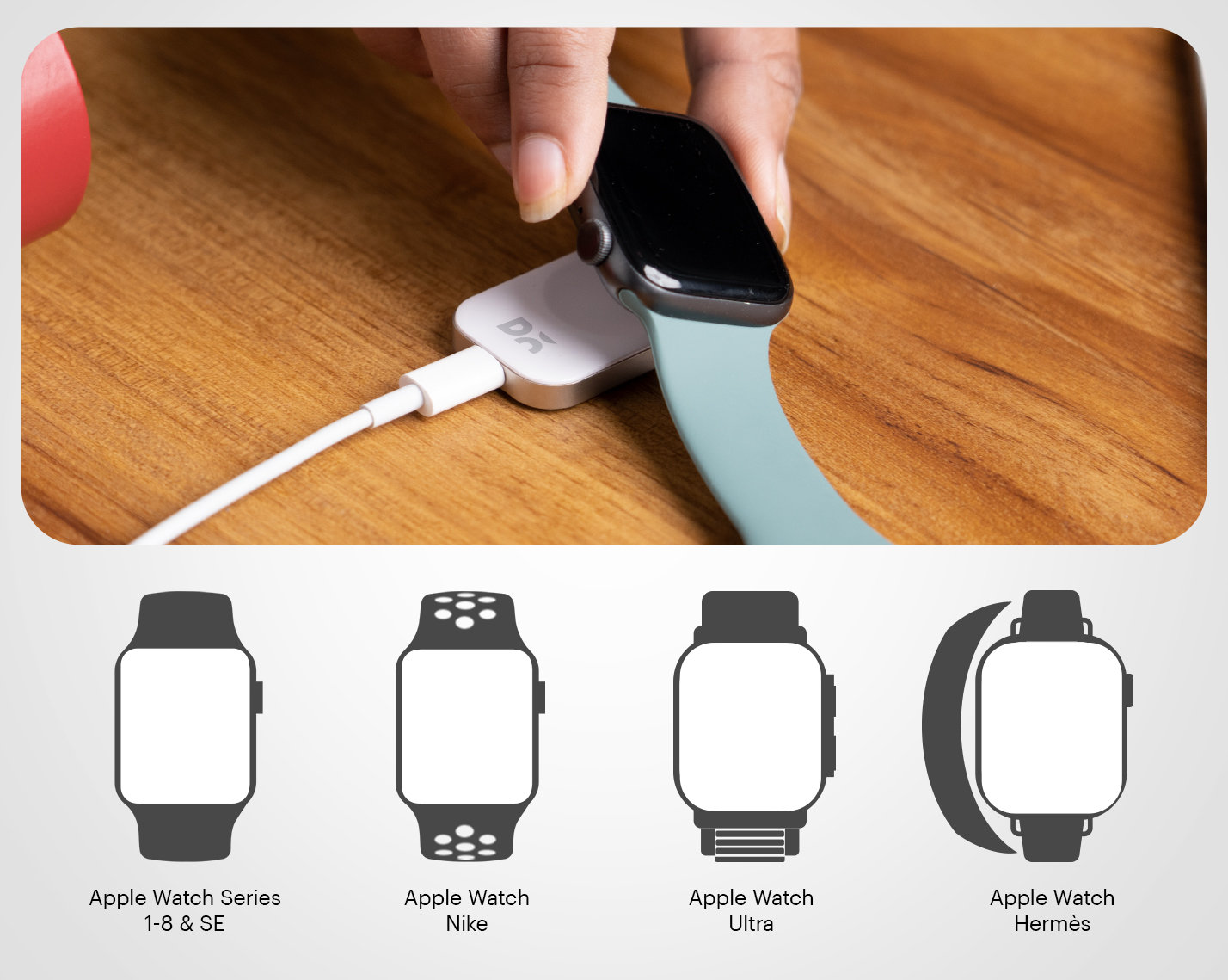 Nike apple watch online charger