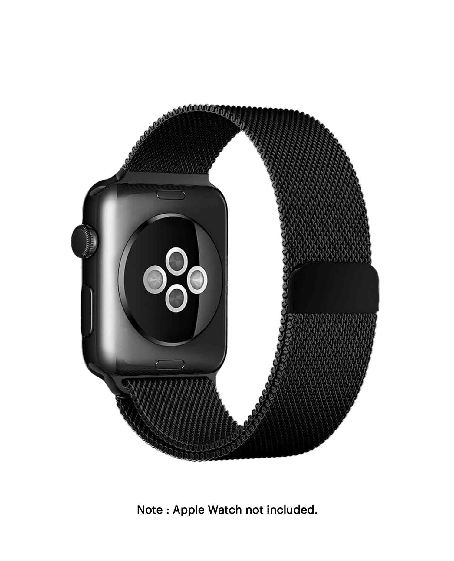 44mm space best sale black milanese loop