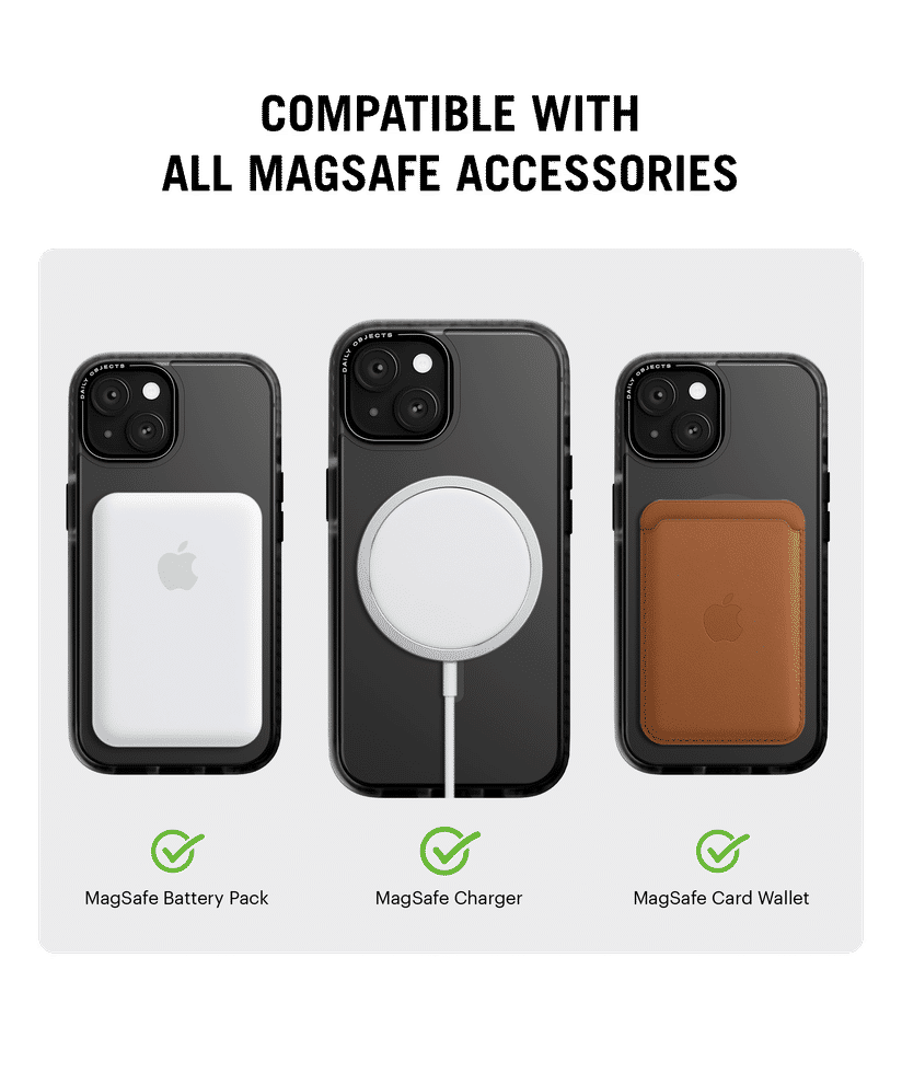Black Nimbus MagSafe Phone Case Cover For iPhone 14 | Black - Iphone 14  Covers & Cases Online in India
