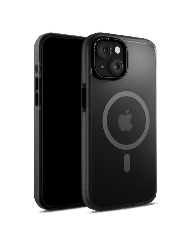 Black Nimbus MagSafe Phone Case Cover For iPhone 15 Plus