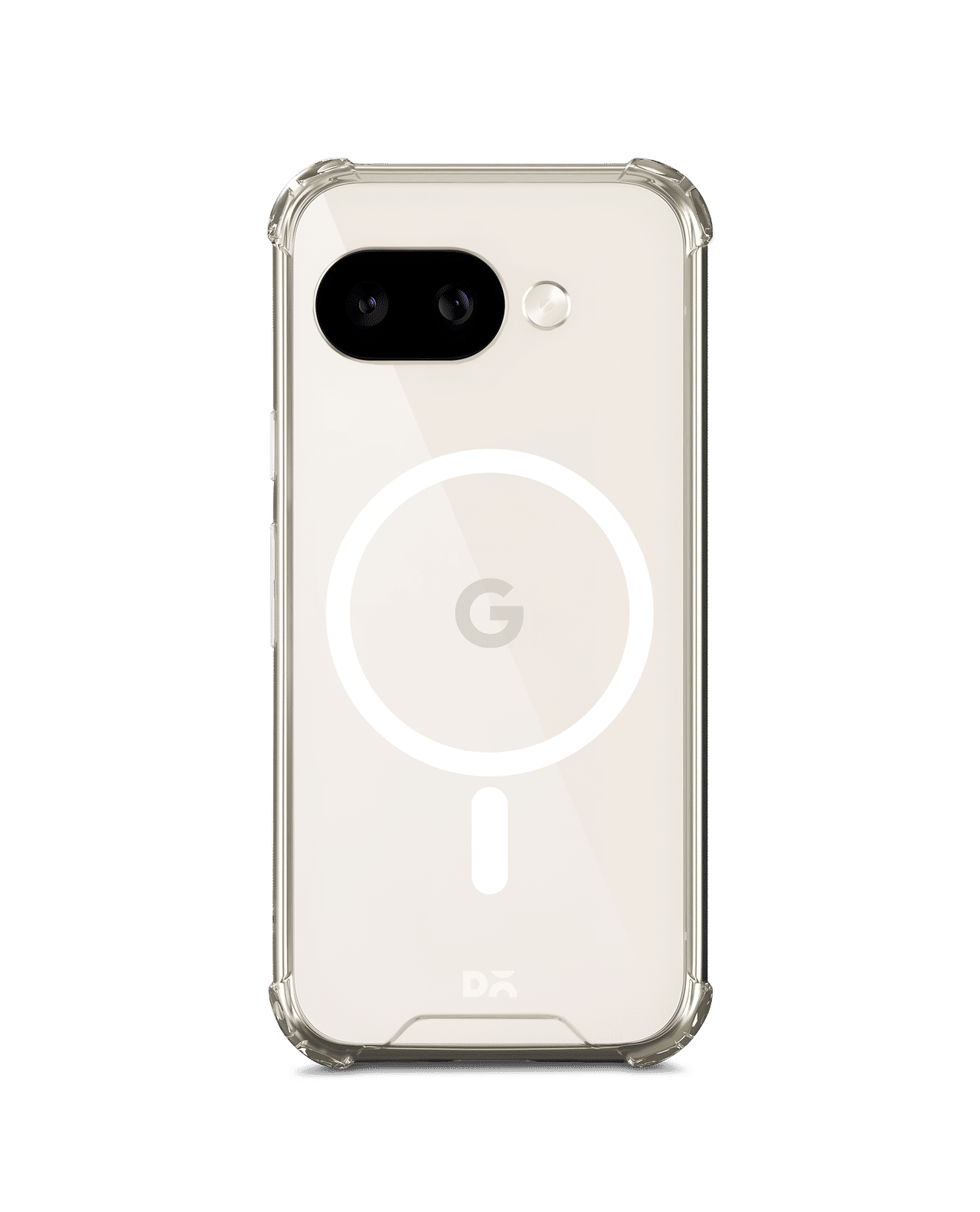 Clear Magnetic Phone Case Cover for Google Pixel 9a