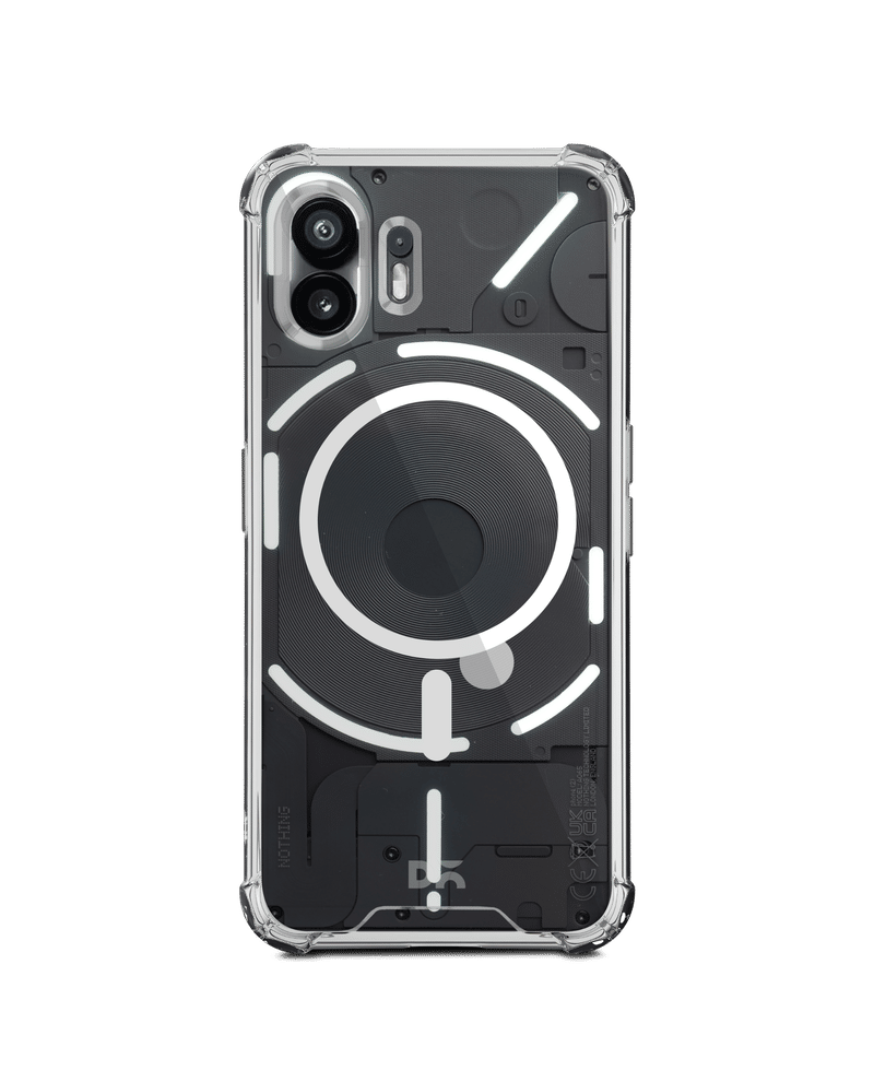 Clear Magnetic Phone Case Cover for Nothing Phone (2)