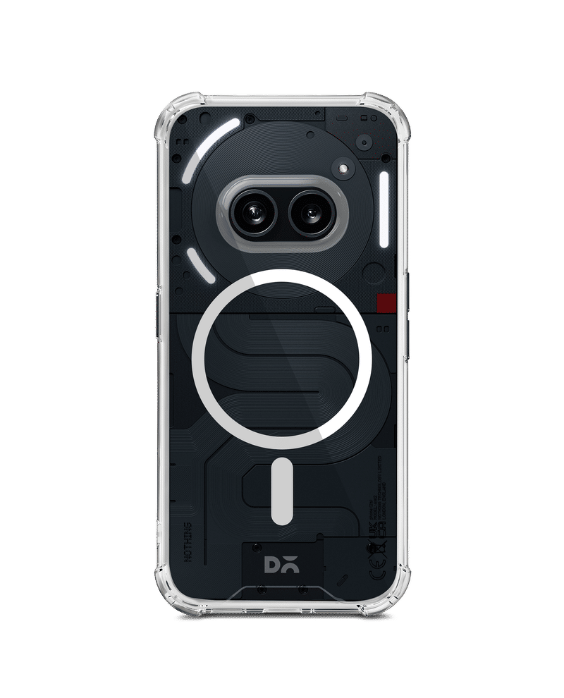 Clear Magnetic Phone Case Cover for Nothing Phone (2a)