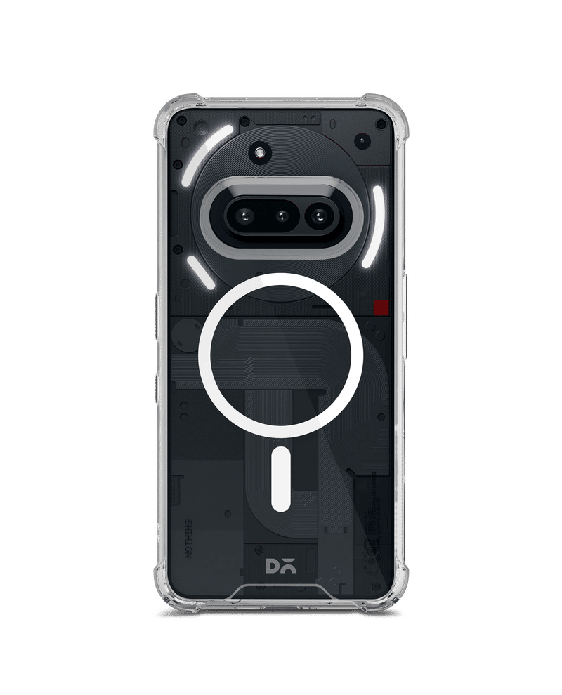 Clear Magnetic Phone Case Cover for Nothing Phone (3a)