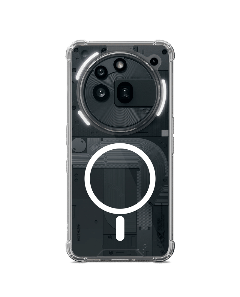 Clear Magnetic Phone Case Cover for Nothing Phone (3a) Pro