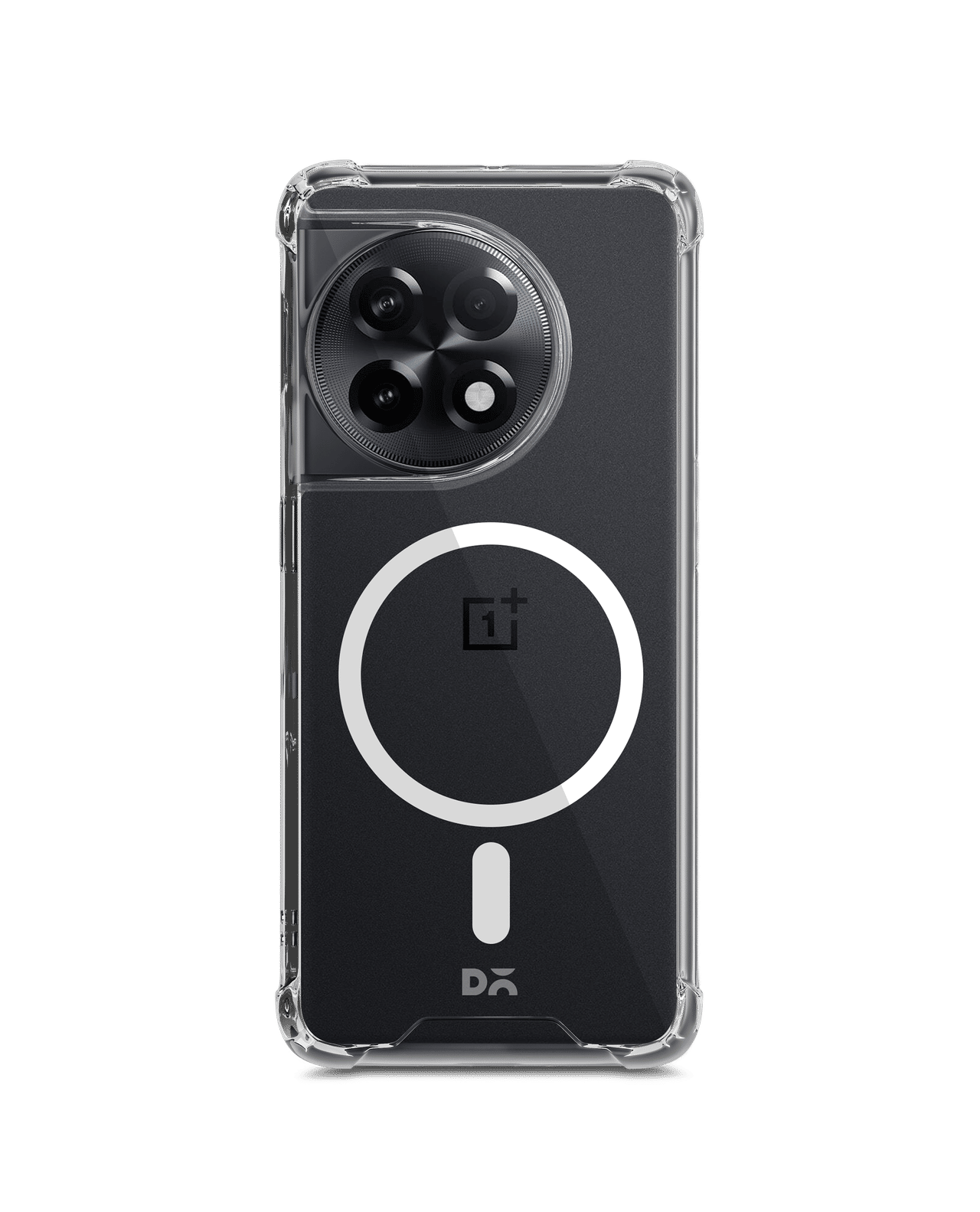 Clear Magnetic Phone Case Cover for OnePlus 11